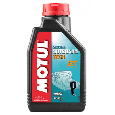 MOTUL OUTBOARD TECH 2T 1л. /Technosynthese®/ (масло для 2Т подвесных лодочных моторов) марк