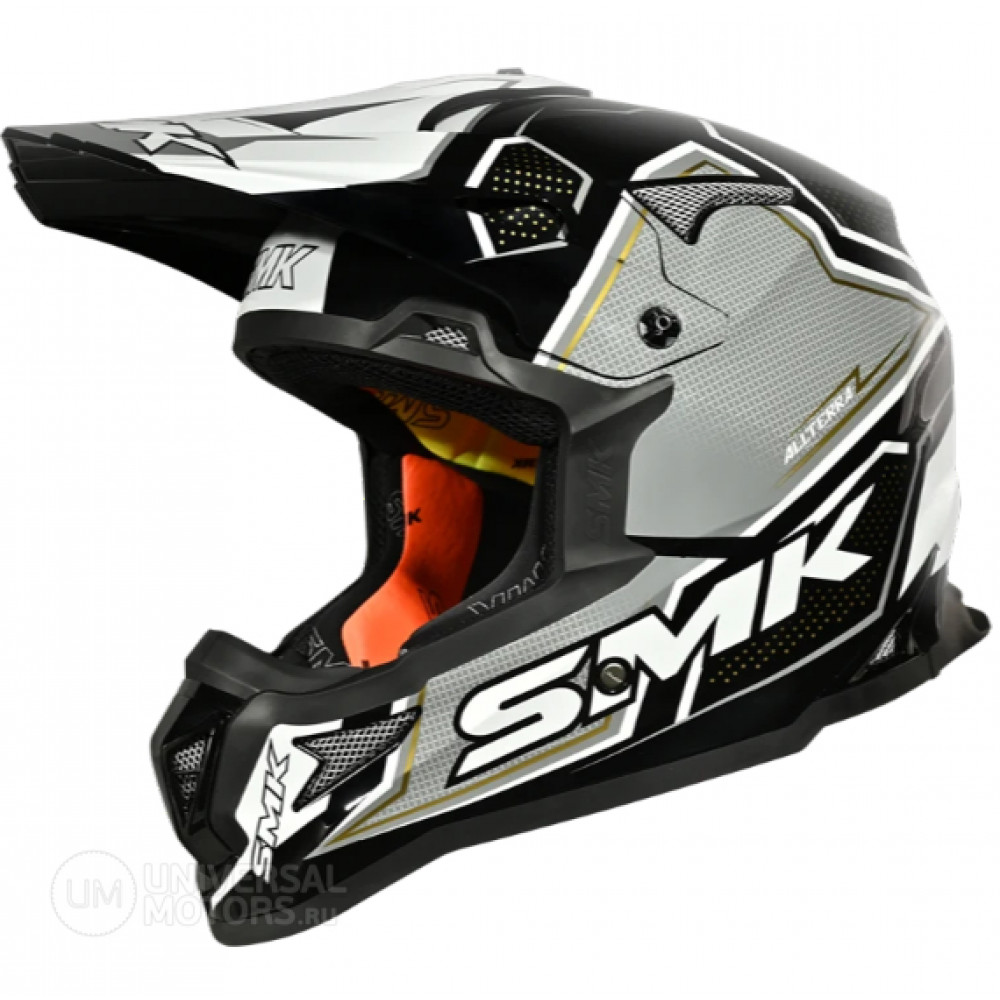 Шлем SMK ALLTERRA MAVERIX, цвет серый/черный S
