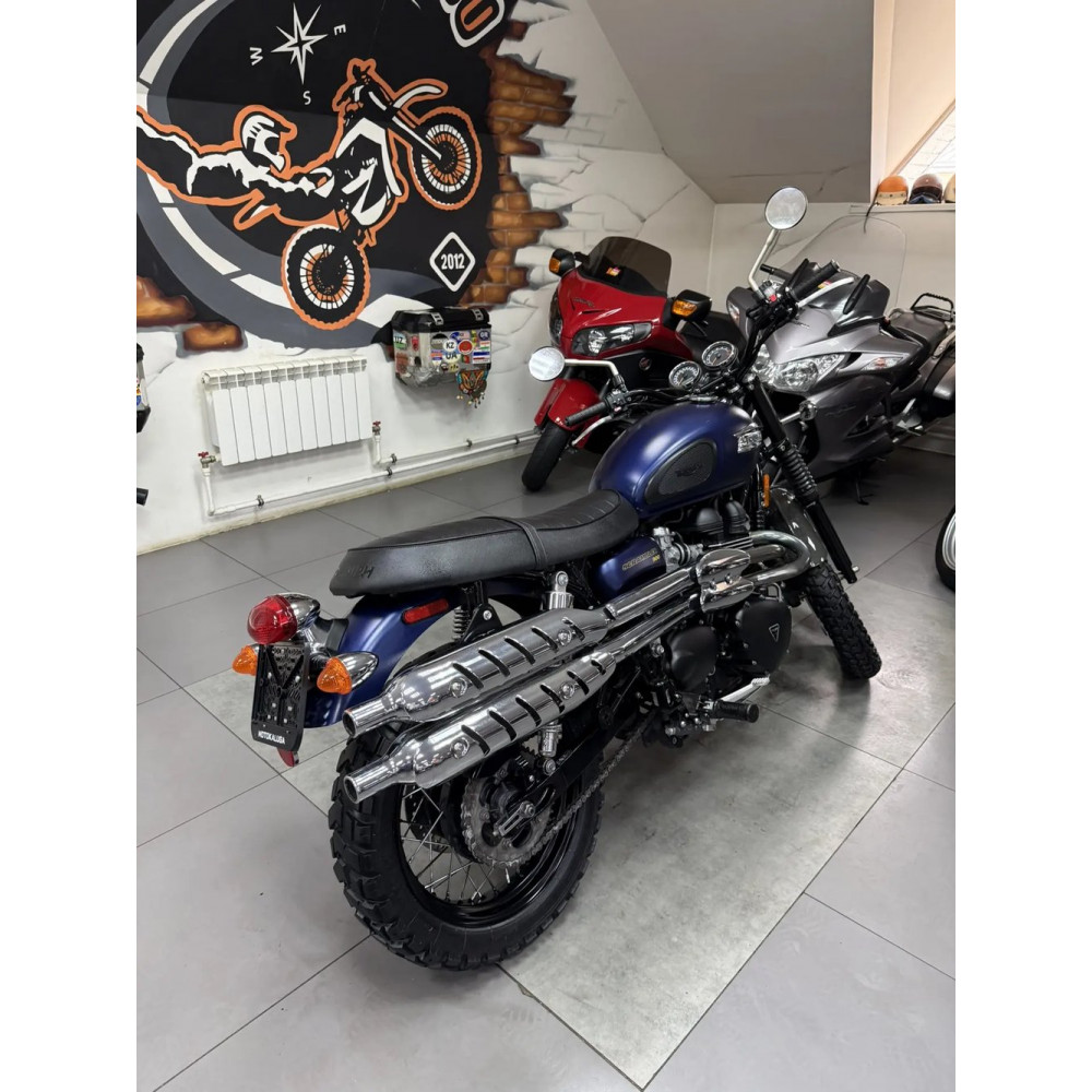 Triumph Scrambler 900 (инжектор) 2015 г, 9300 миль