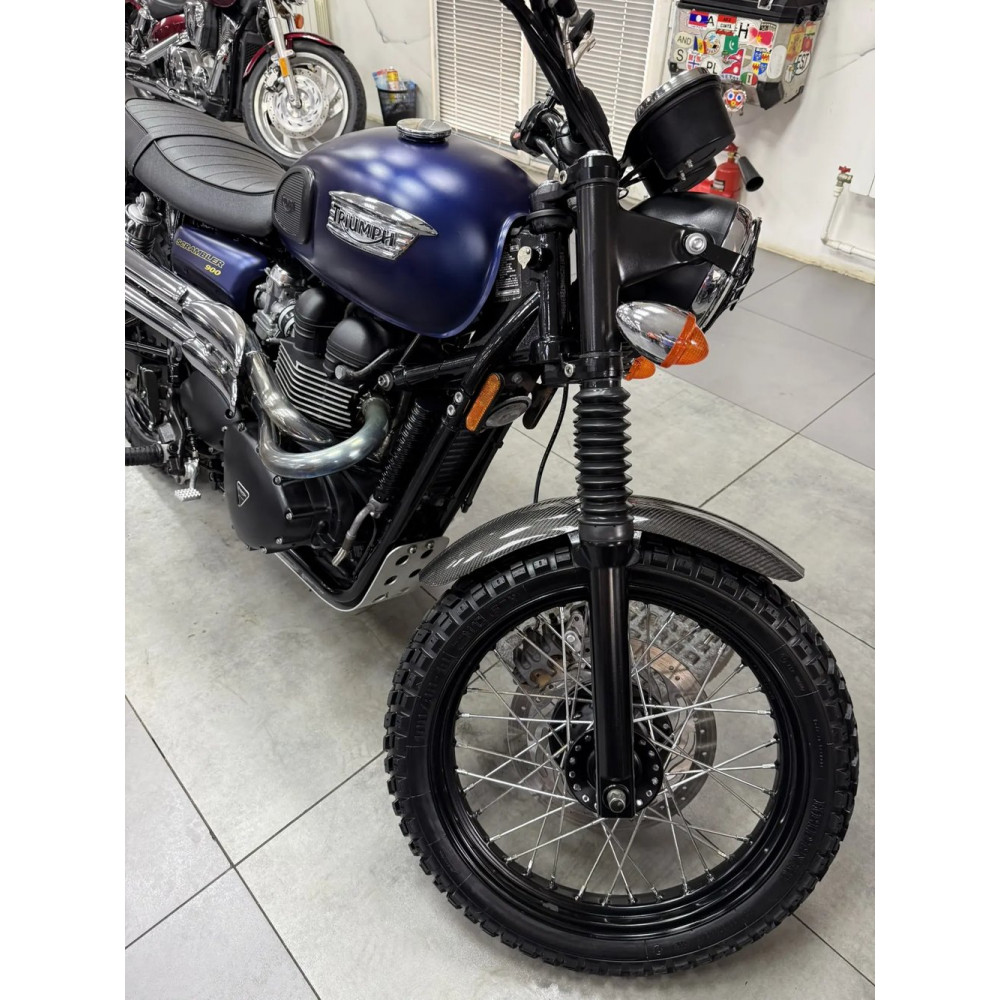 Triumph Scrambler 900 (инжектор) 2015 г, 9300 миль
