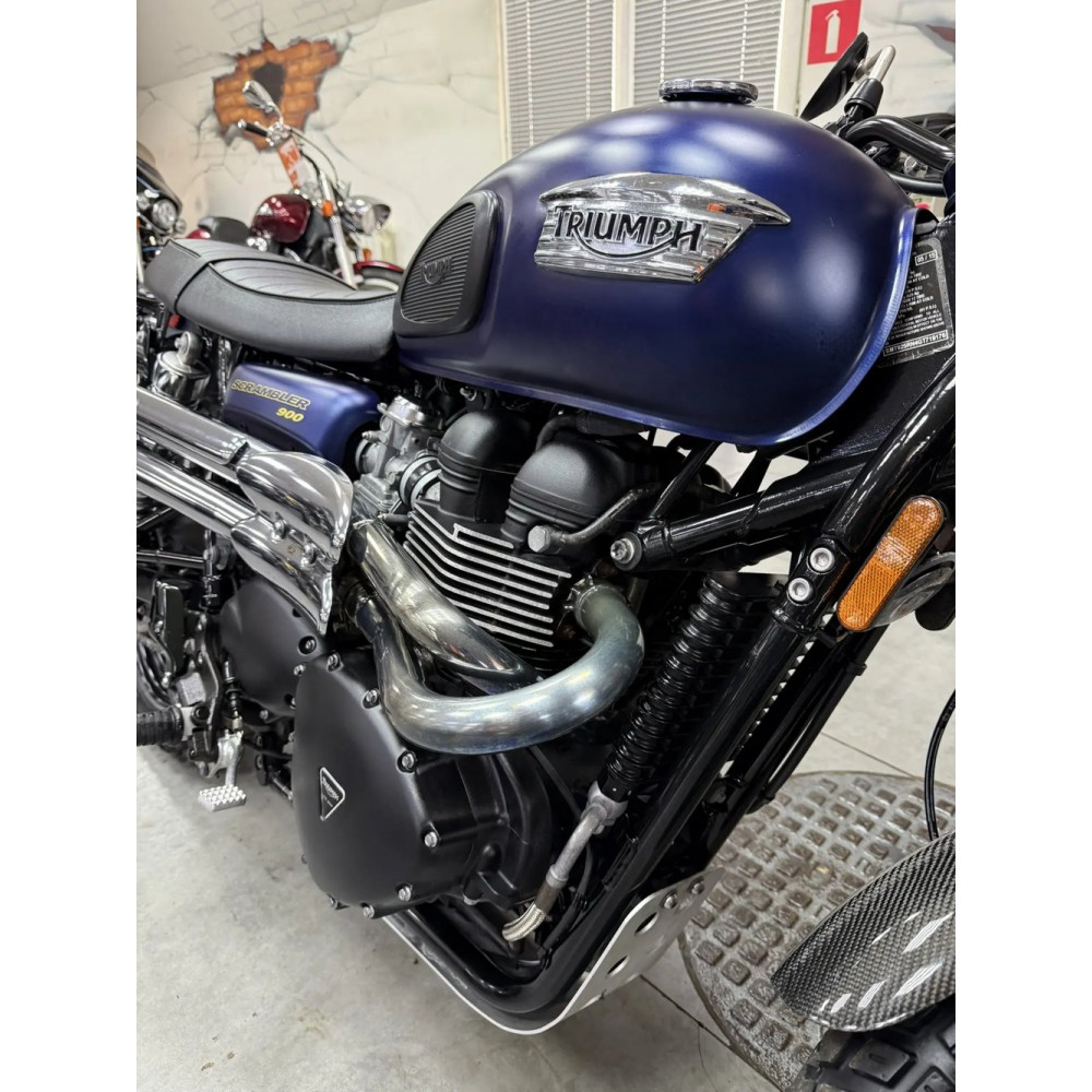 Triumph Scrambler 900 (инжектор) 2015 г, 9300 миль