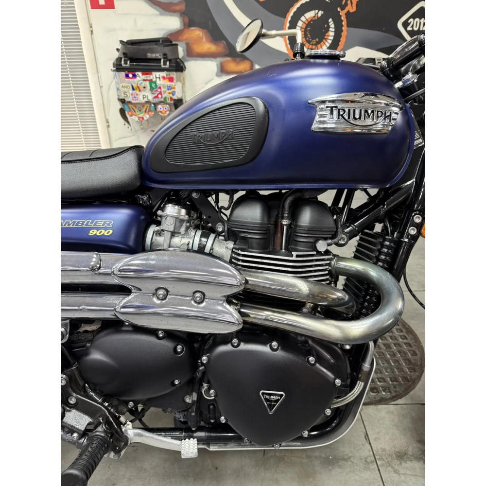 Triumph Scrambler 900 (инжектор) 2015 г, 9300 миль