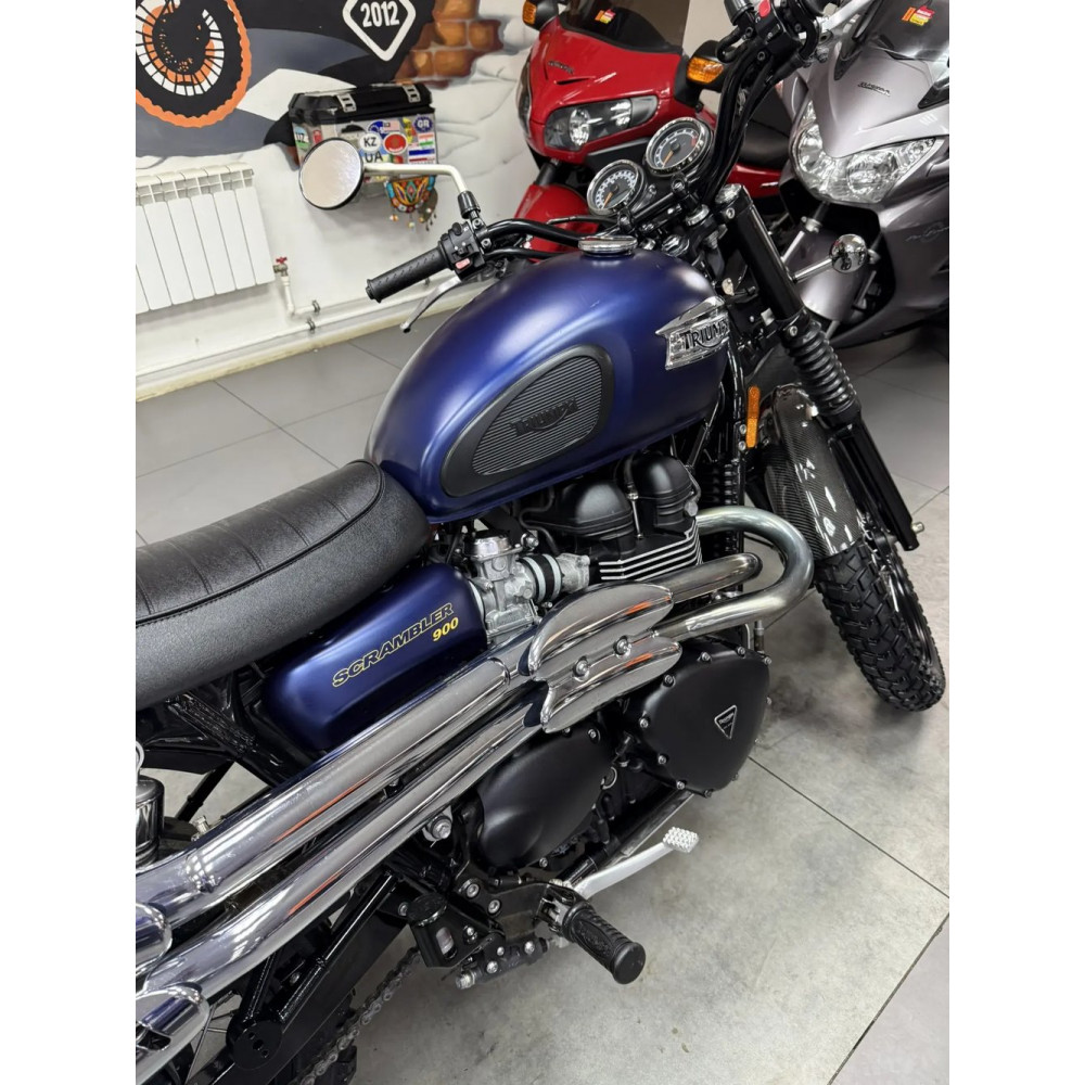 Triumph Scrambler 900 (инжектор) 2015 г, 9300 миль
