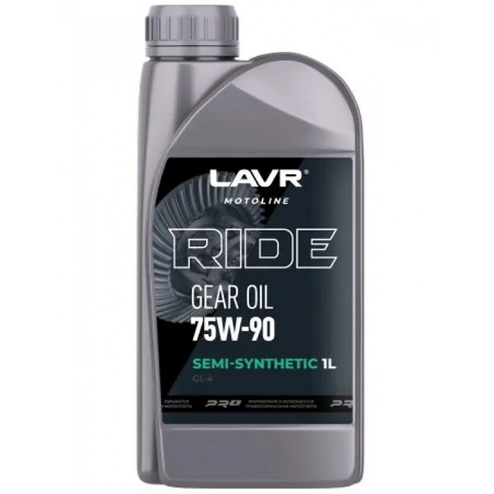 LAVR MOTO Масло трансмиссионное GEAR OIL GL-4 75W-90 1л