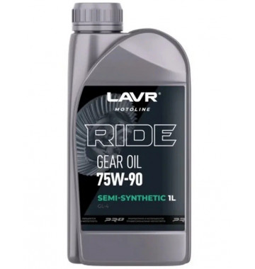 LAVR MOTO Масло трансмиссионное GEAR OIL GL-4 75W-90 1л