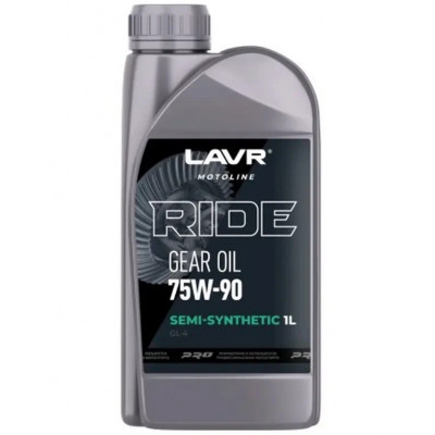 LAVR MOTO Масло трансмиссионное GEAR OIL GL-4 75W-90 1л