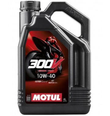 MOTUL 300V 4T ROAD RACING 10w40 4л. 100% синт. ESTER Core (масло моторное)