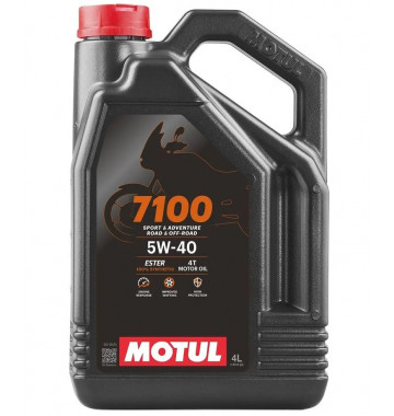 MOTUL 7100 4T (MA2) 5w40 4л. 100% синт. (масло моторн. для 4T мотоц.) марк