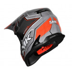 Шлем SMK ALLTERRA MAVERIX, цвет серый/оранжевый (XL) марк