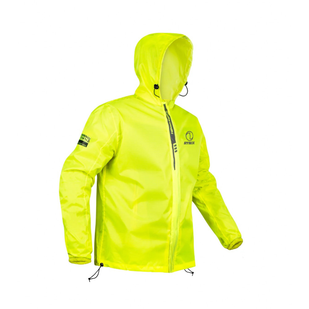 Мотокуртка-дождевик RYNOX H2GO PRO 3 RAIN JACKET желтый 4XL