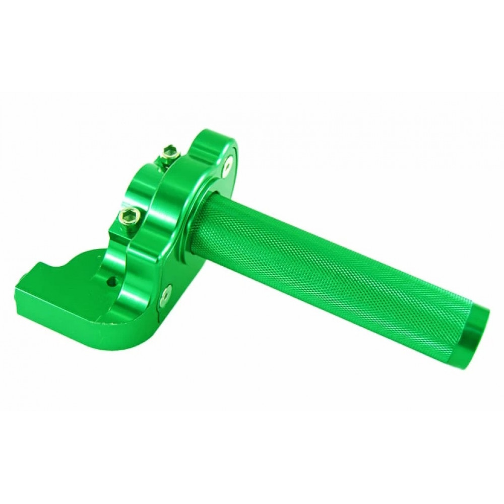 Ручка газа IGP CNC 7075 короткоходная Professional, Зеленый, , IGP-026-1
