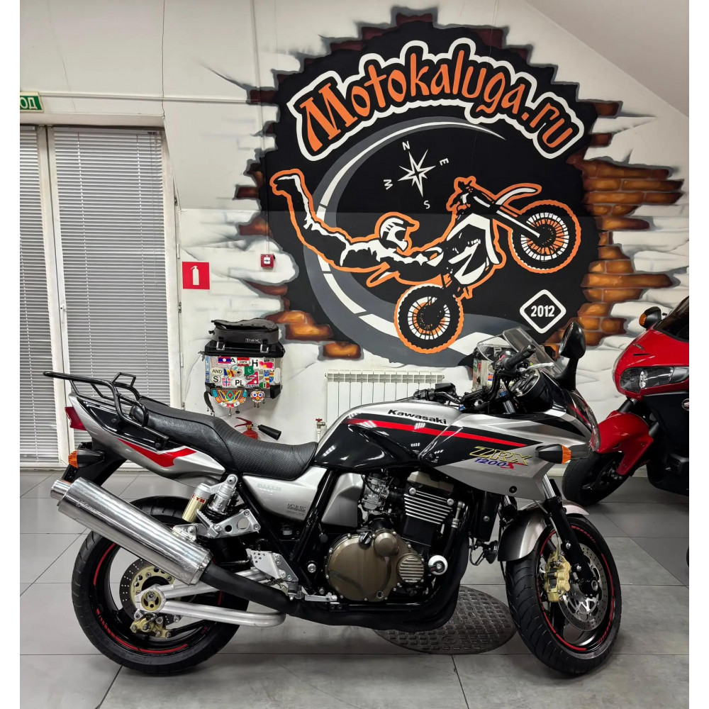 Kawasaki ZRX1200S 2001 г, 49300 км