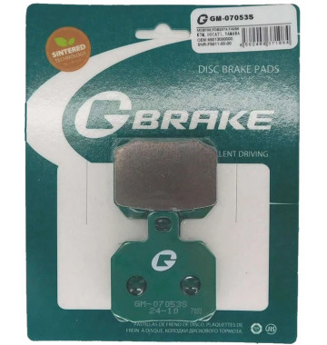 Колодки G-BRAKE GM-07053S (FA266)