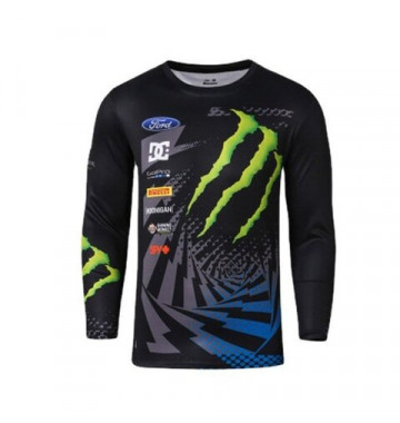 Джерси V-RUS Ken Block 43 Monster (Цвет: черный / Размер: 5XL)