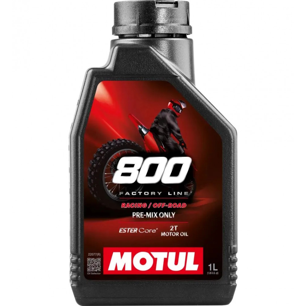 MOTUL 800 2T FL OFF ROAD 1л. 100% синт. для 2Т кросс. мотоц. (масло моторн.)