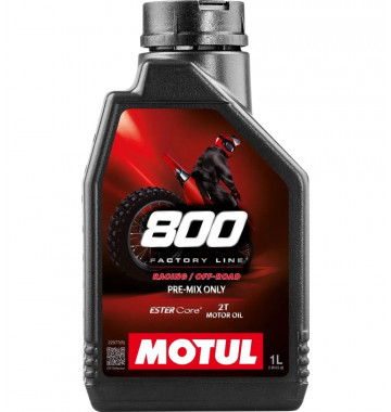 MOTUL 800 2T FL OFF ROAD 1л. 100% синт. для 2Т кросс. мотоц. (масло моторн.)