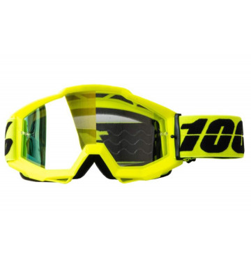 Очки мотокросс 100% #11 yellow frame