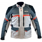 MCP Мотокуртка туристическая Everglade (черно-светло-серый, black-light grey, 2XL)