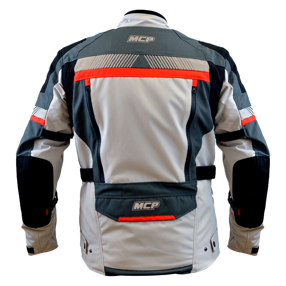 MCP Мотокуртка туристическая Everglade (черно-светло-серый, black-light grey, 2XL)