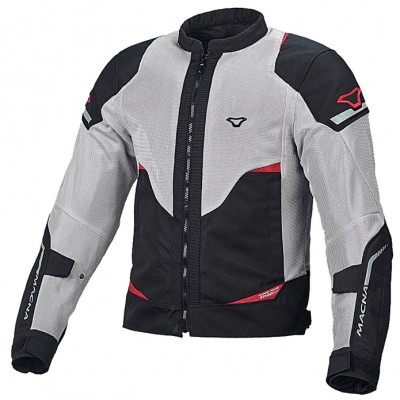 MACNA HURRACAGE Куртка ткань черно/св.сер/красн. XL 165 3260 /813