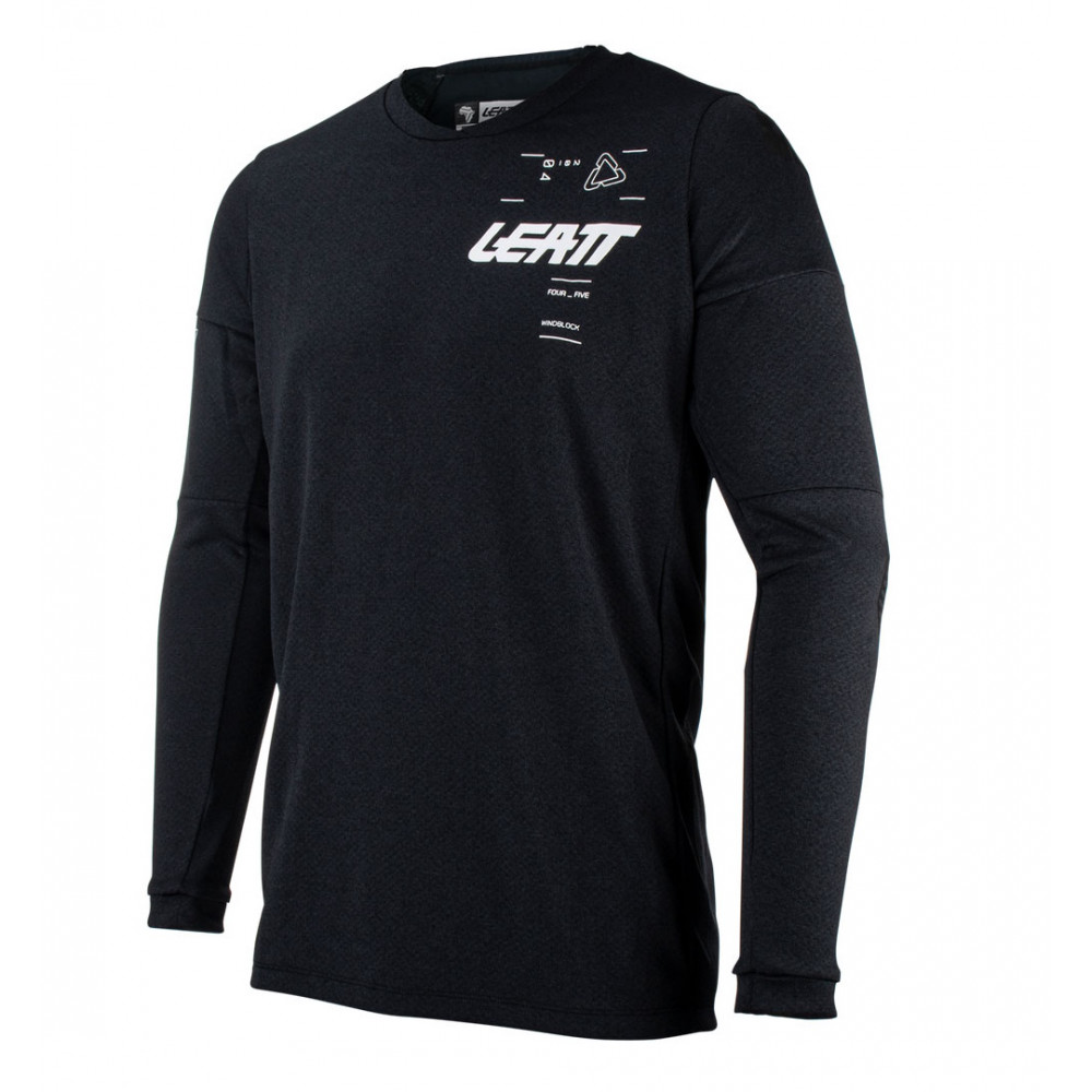Мотоджерси Leatt Moto 4.5 WindBlock Jersey, Black, XXL, 2025 (5023031404)