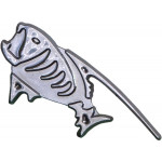 Наклейка (6x15) Fish (пластик, скотч)