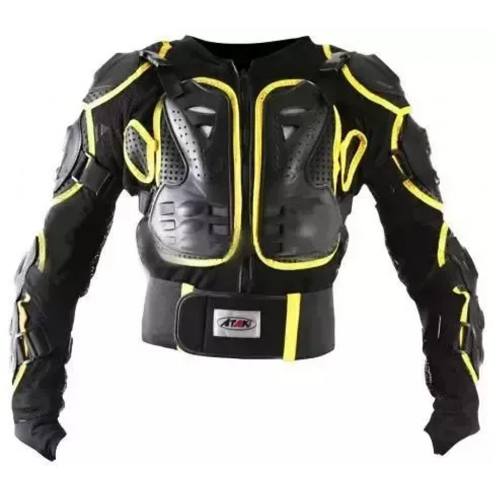 Черепаха защитная ATAKI SC-P114 черная/Hi-Viz желтая XXL