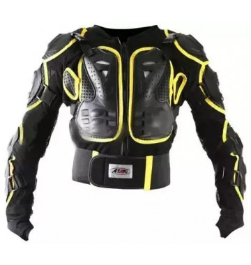 Черепаха защитная ATAKI SC-P114 черная/Hi-Viz желтая 3XL
