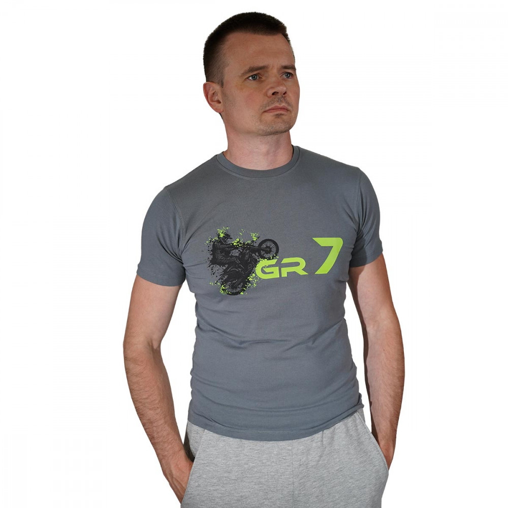 Футболка GR7 серая XXL