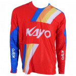 Футболка для мотокросса KAYO красная/синяя XXL