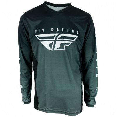 Джерси FLY RACING KINETIC REFRESH черный/серый M