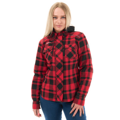 Моторубашка STREETFIGHTER Woman Red с защитой (S), S