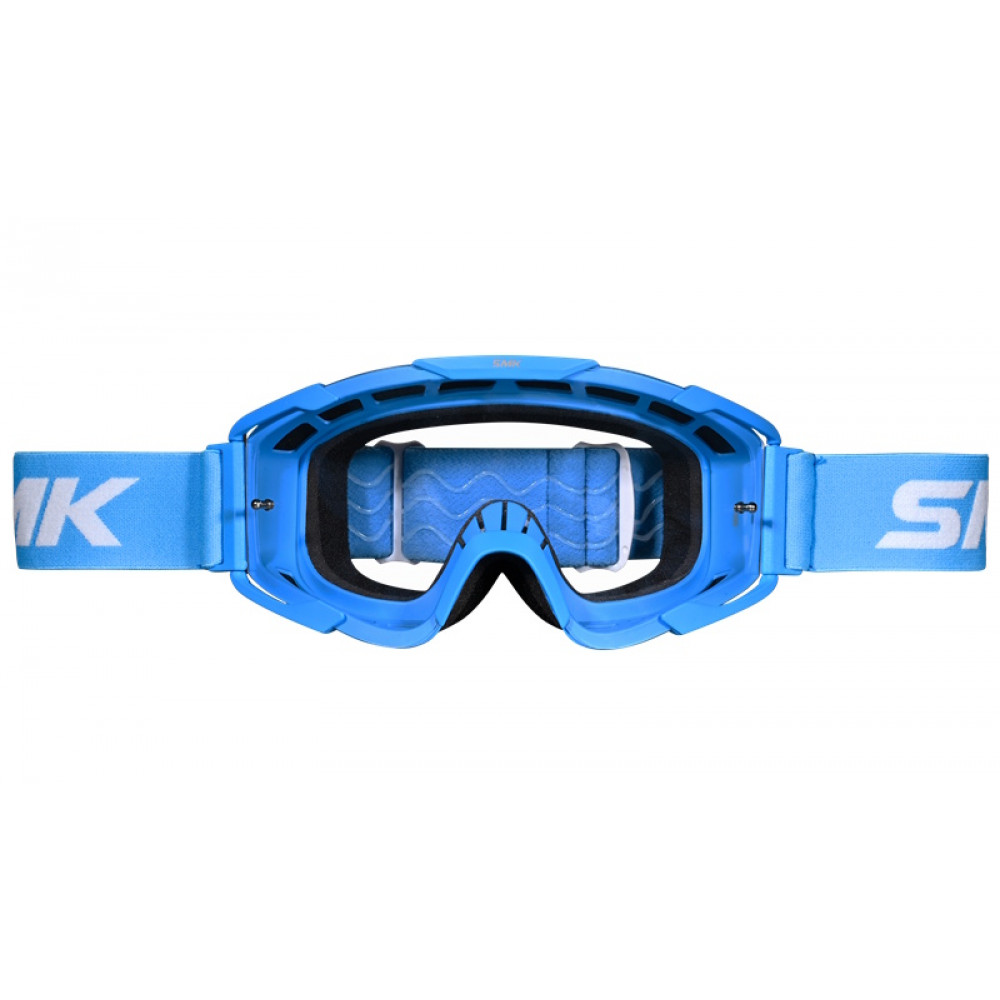 Очки кроссовые SMK TERRAIN, цвет синий, с прозрачной и тонированной линзой