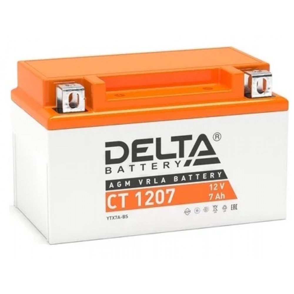 Аккумуляторная батарея СТ 1207 Delta