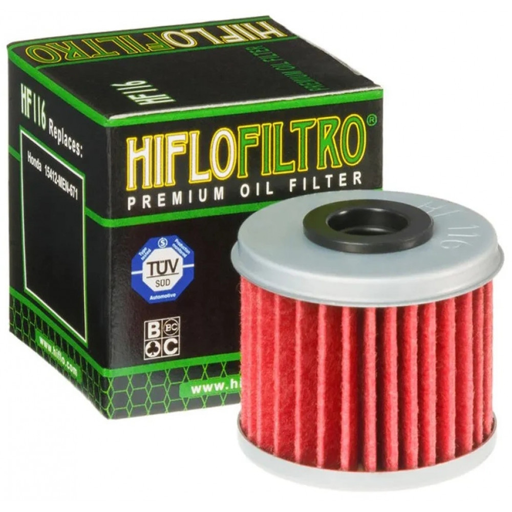 HIFLO FILTRO фильтр масляный HF116