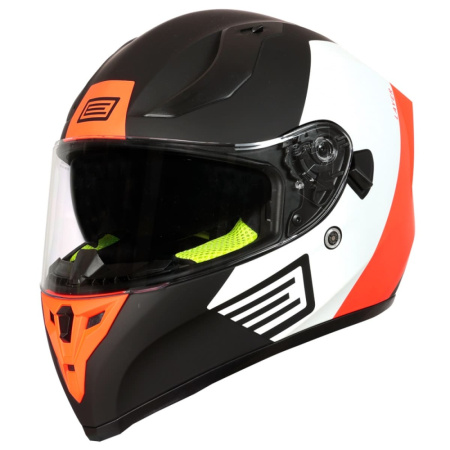 Шлем интеграл ORIGINE STRADA Layer оранжевый/белый/черный матовый XL